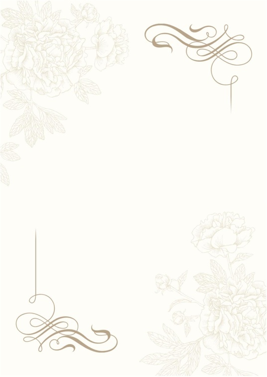 欧式经典1 (1)欧式经典信纸模板word模板